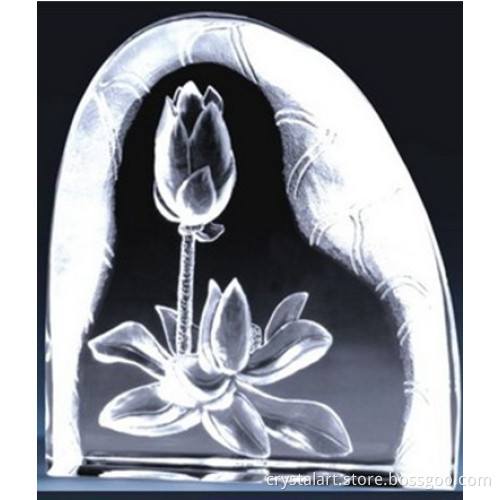 iceberg-crystal figurine